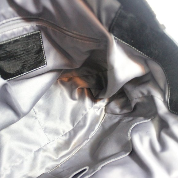 Madison Mia Op Art Sig ChainLink Sateen Canvas Bag - Picture 8 of 8